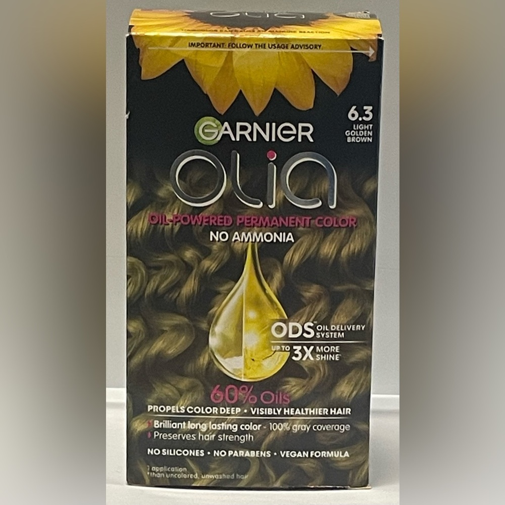 ✴️2/$13✴️ Garnier Olia Hair Color - #6.3 Light Golden Brown